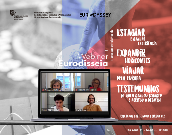 Webinar do Programa Eurodisseia muito participado!