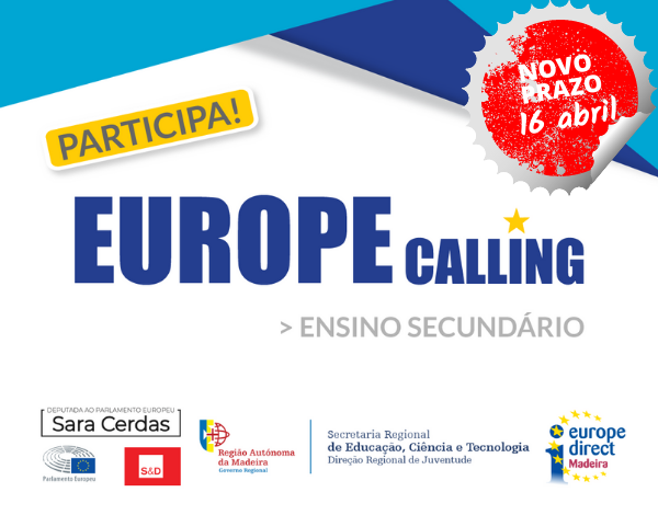 Europe Calling | Vídeos concorrentes entregues até 16 de abril