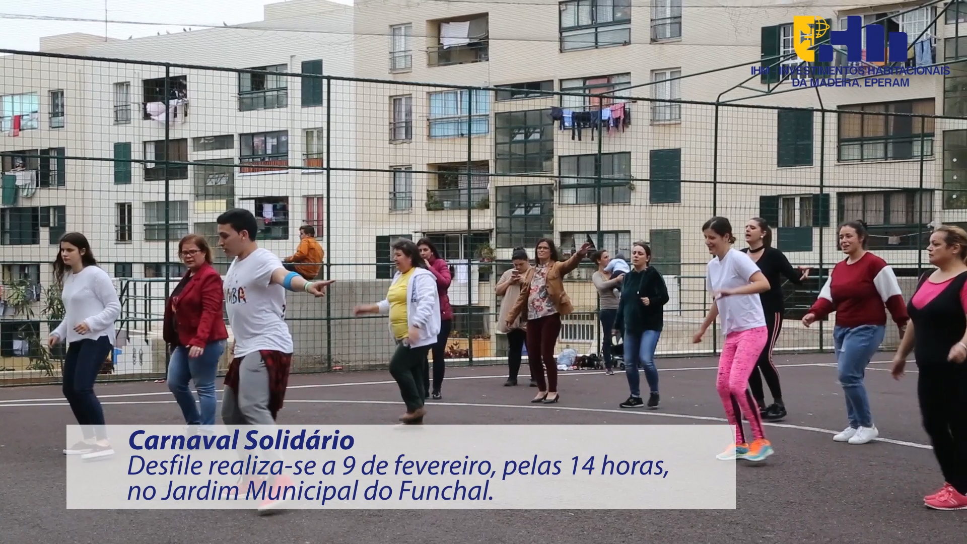 80 utentes dos Polos Comunitários da IHM participam no Carnaval Solidário
