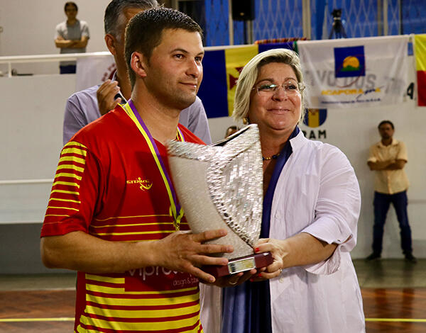 Rita Andrade destaca vertente social do Torneio de Futsal INATEL/ACAPORAMA