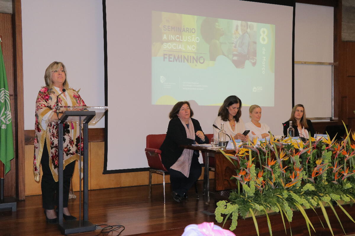 Seminário - 'A Inclusão Social no Feminino' assinala Dia da Mulher