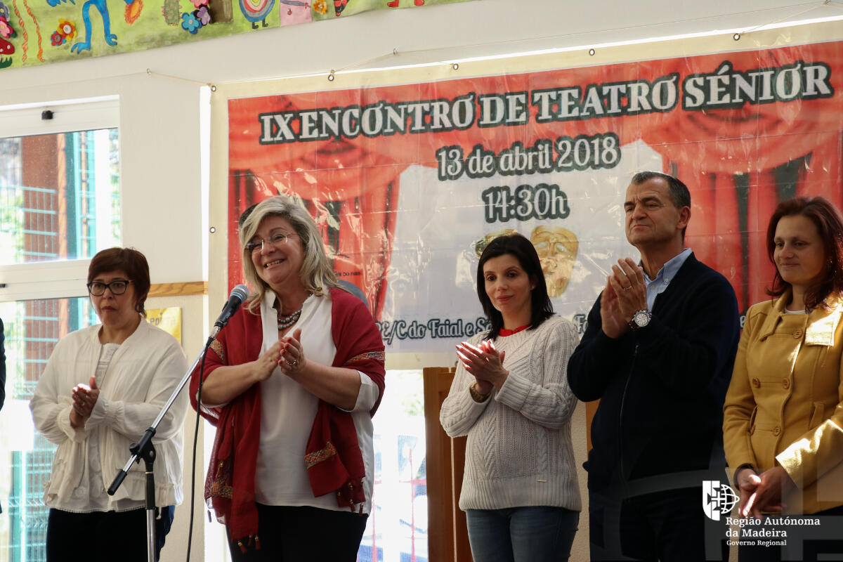 Secretária Regional presente no IX Encontro de Teatro Sénior