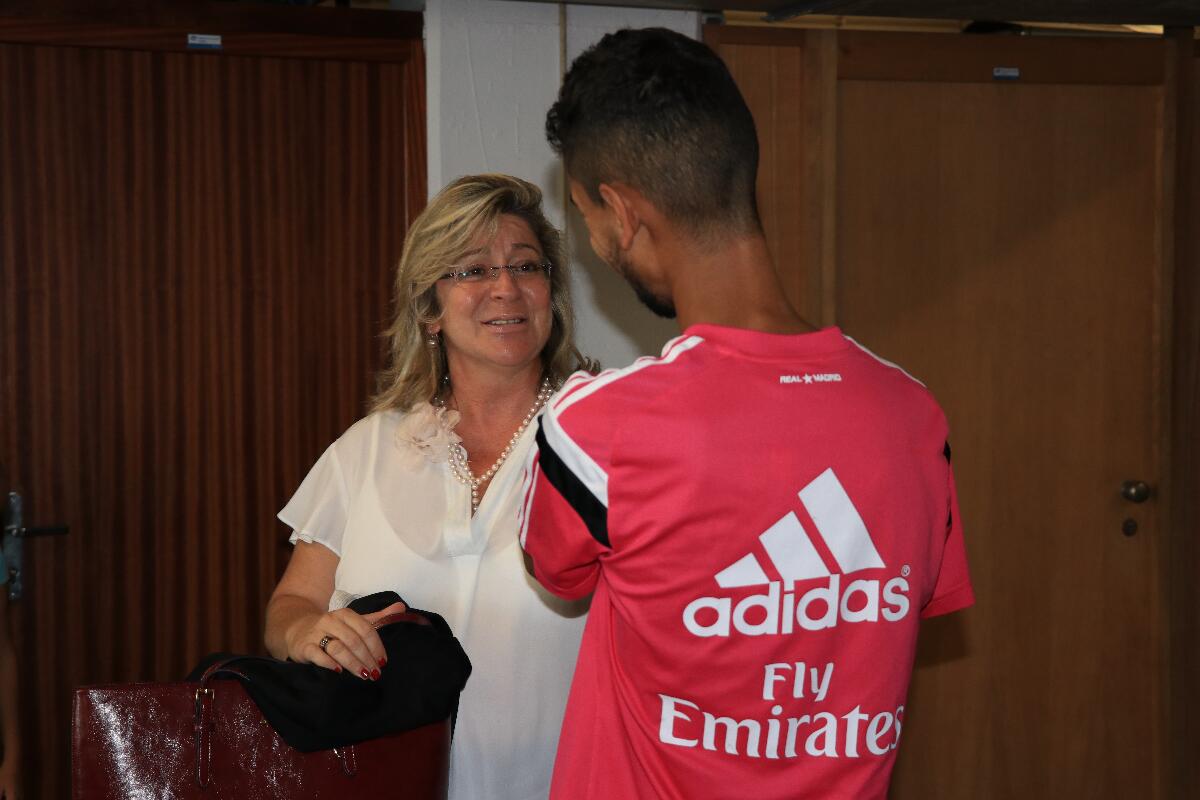 Rita Andrade visita Colégio Salesianos do Funchal 