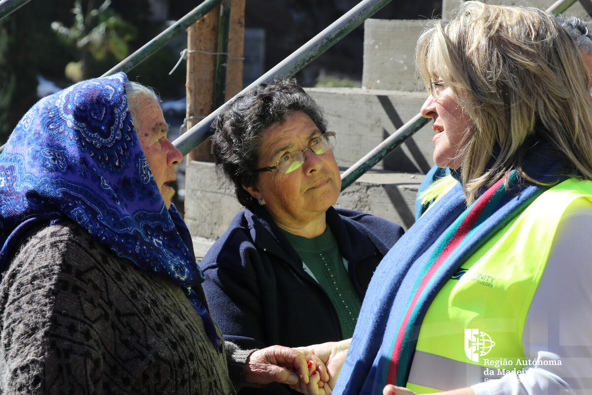Utentes da Fundação João Pereira visitam futuro Centro de Dia