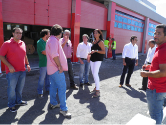 Secretária Regional acompanha obras do novo quartel do Porto Santo