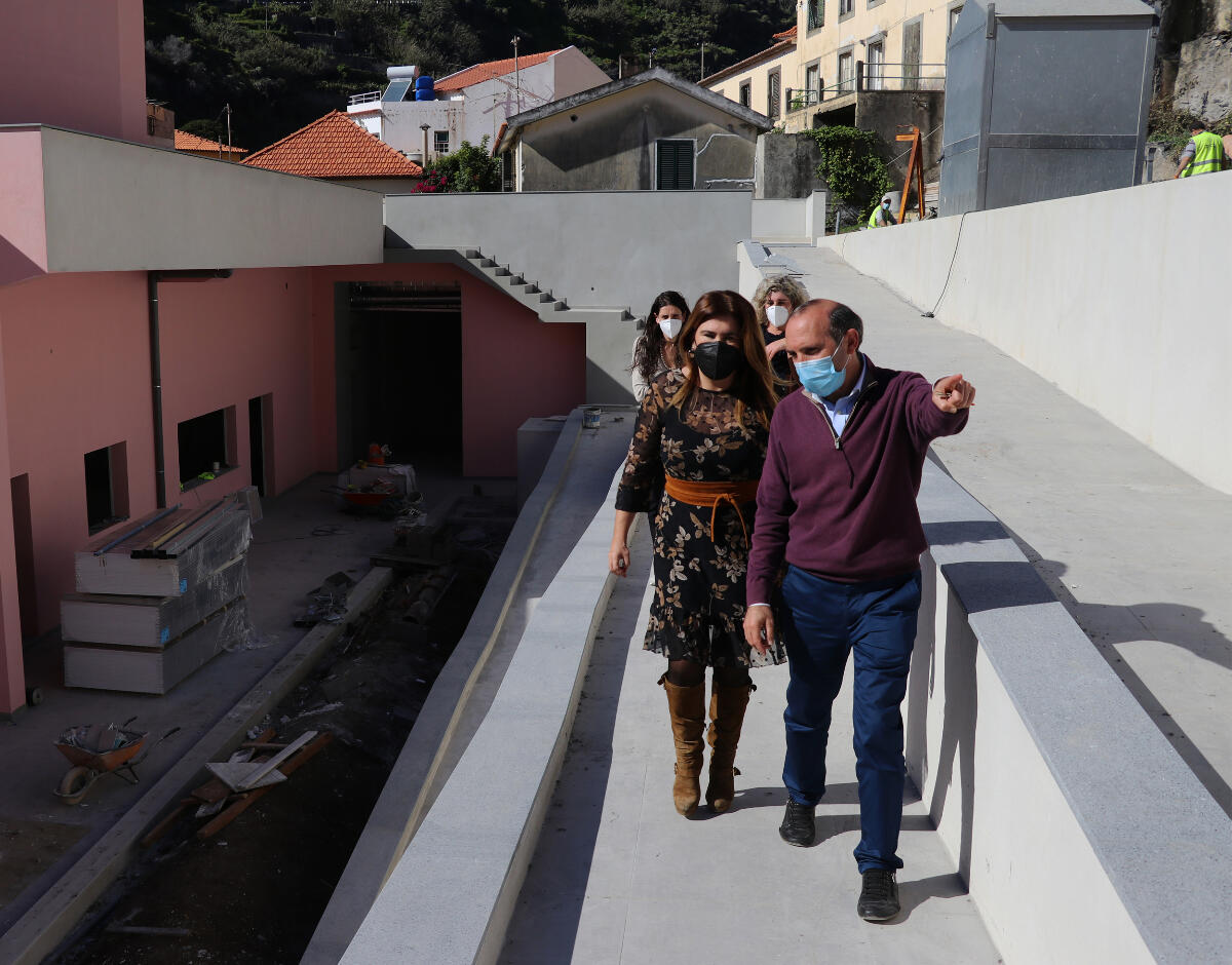 Augusta Aguiar visita Centro Social e Paroquial de São Bento