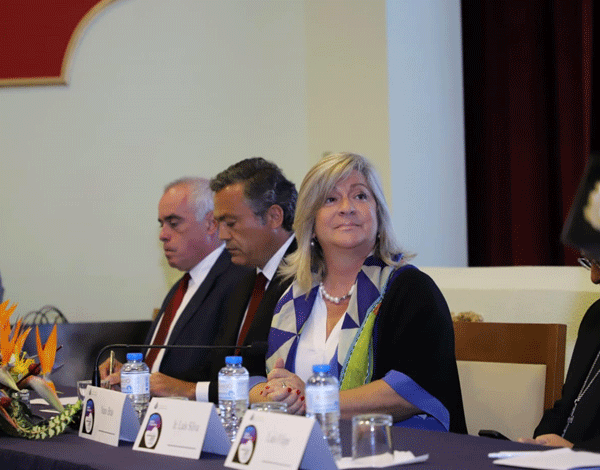 Rita Andrade na abertura oficial da primeira Universidade Sénior a norte da ilha