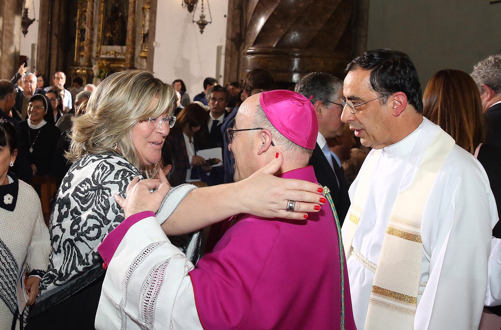 Rita Andrade apresentou cumprimentos ao Novo Bispo da Diocese do Funchal 