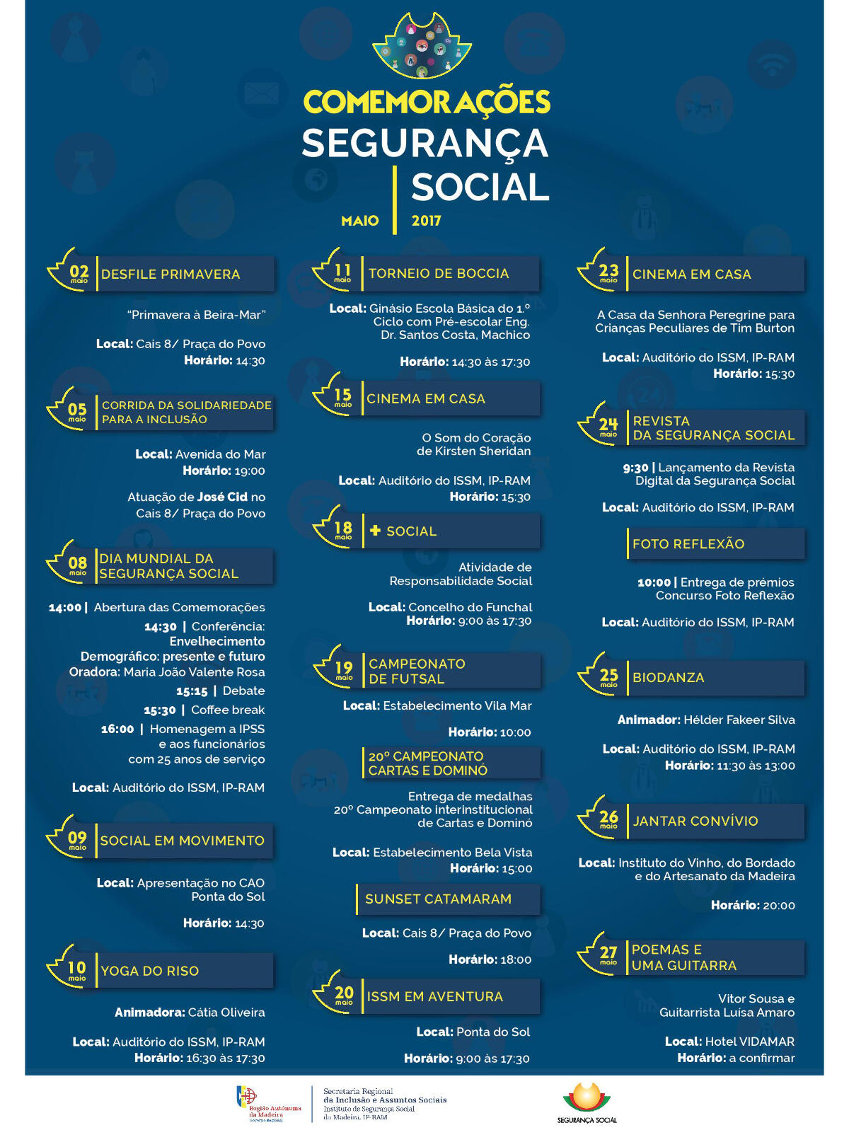 ISSM apresenta programa das Comemorações da Segurança Social 