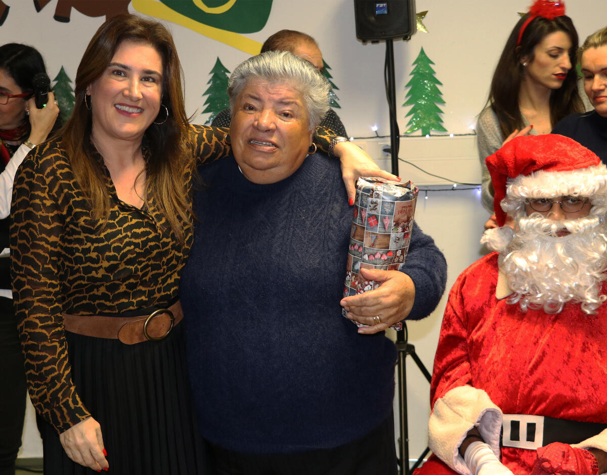 Augusta Aguiar na Festa de Natal do Polo Comunitário da Nazaré