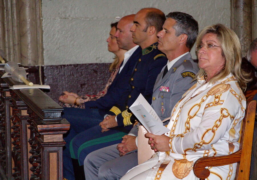 Rita Andrade presente no evento 'Mala da Partilha'