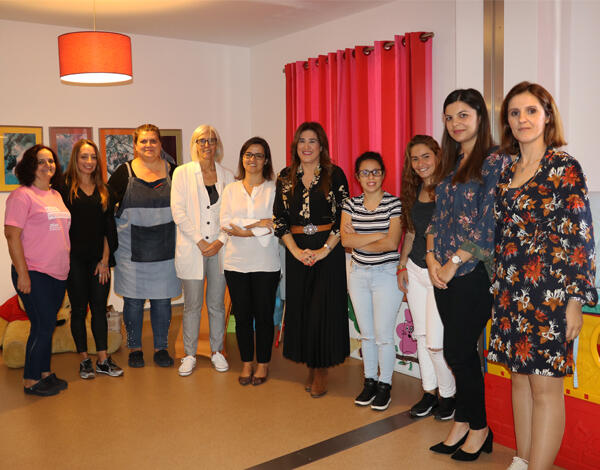 Augusta Aguiar visita Centro da Mãe