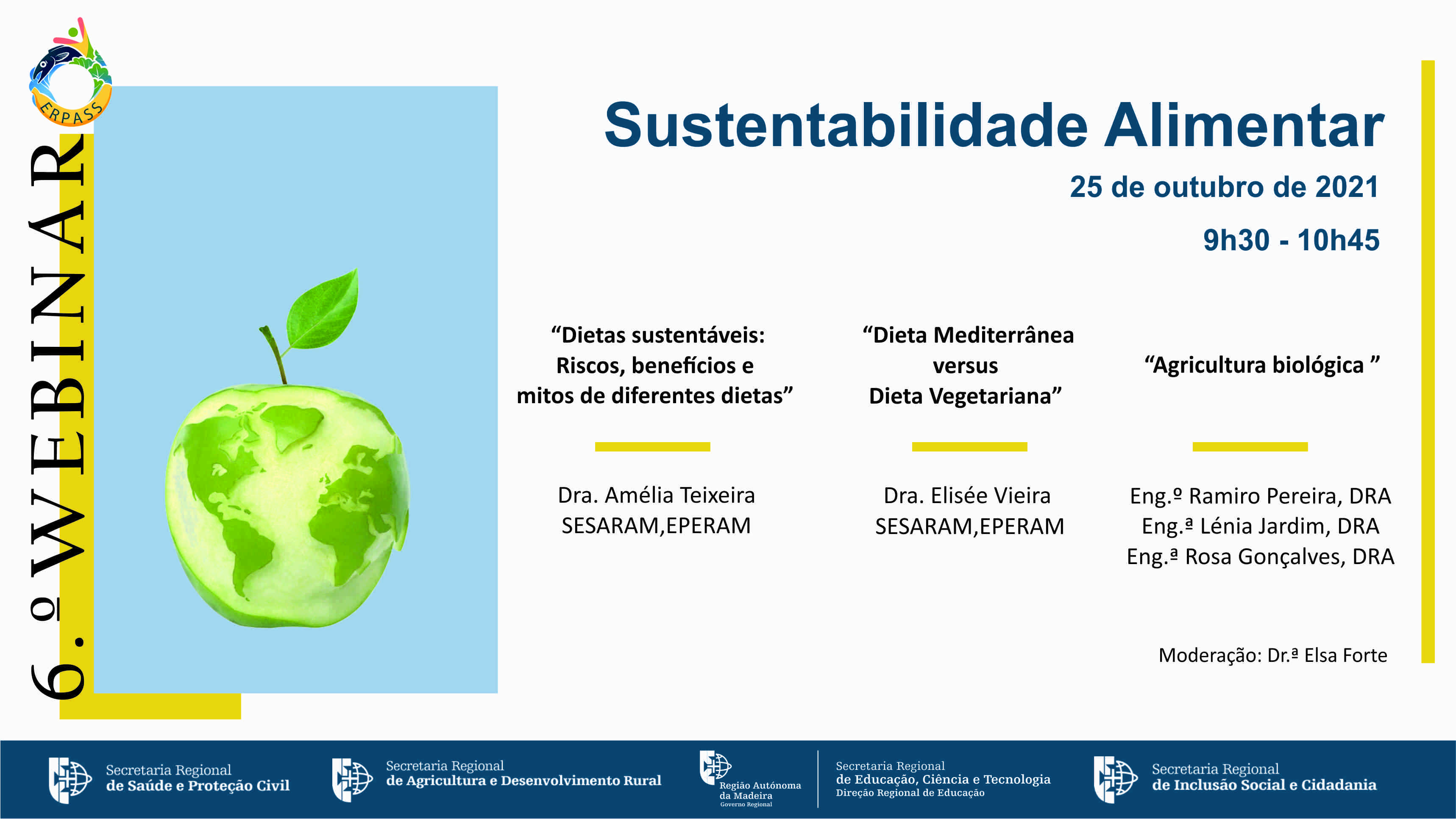 6.º Webinar "Sustentabilidade Alimentar"