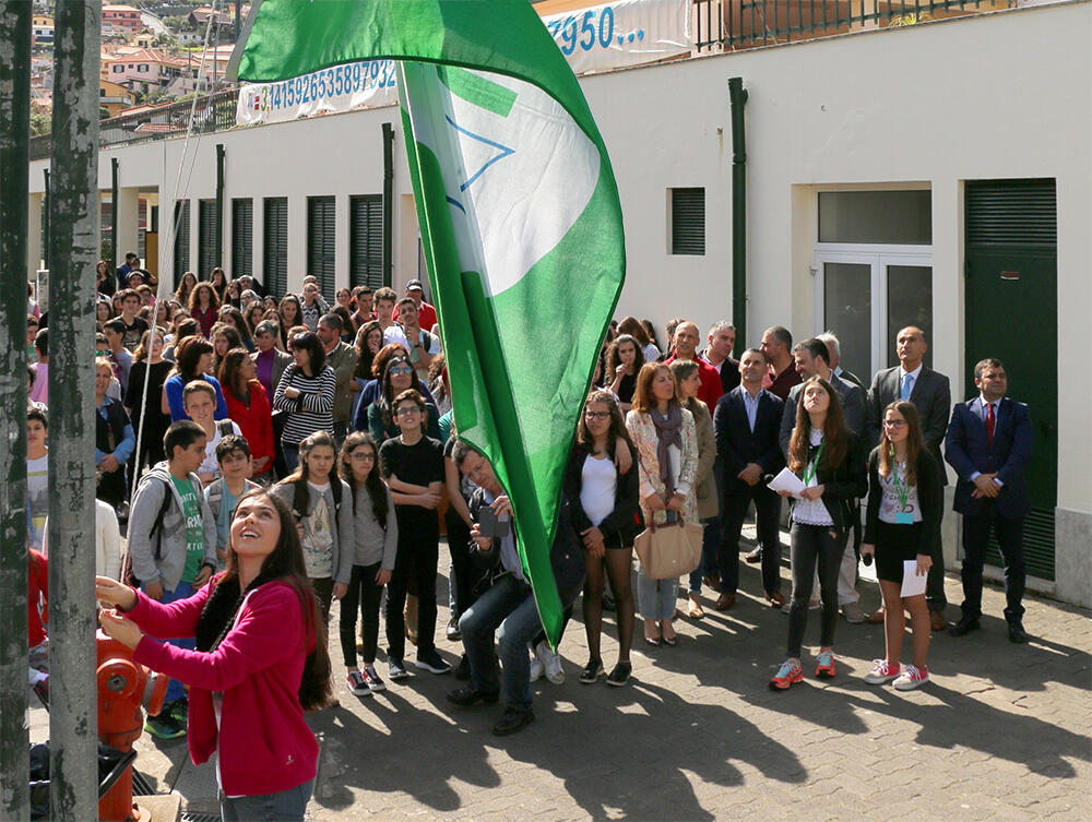 Boa pegada ecológica na EBS Machico