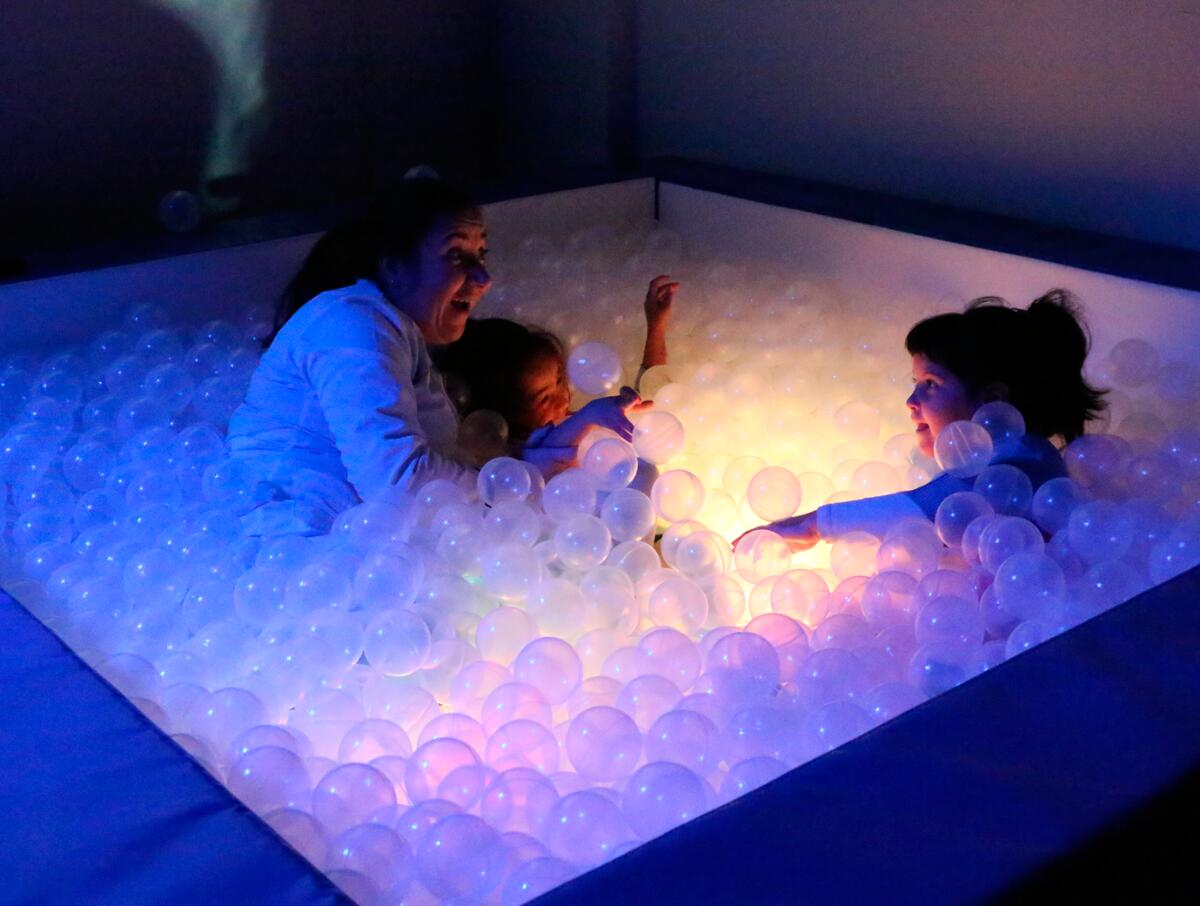 Sala Snoezelen apetrechada