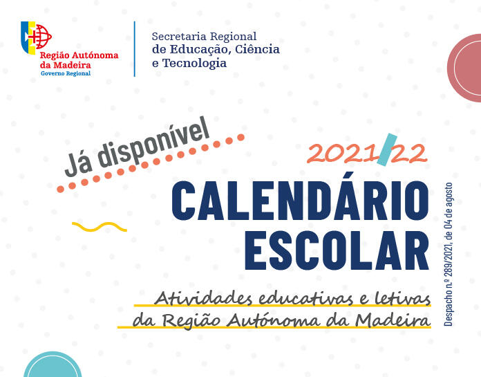 Calendário escolar publicado