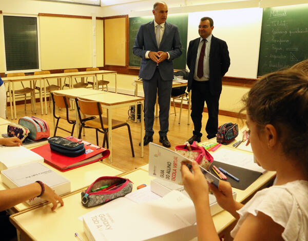 Tranquilidade eleva expetativas de um ano letivo bem sucedido