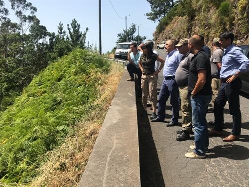 Limpezas da floresta em curso na Volta da Malhada - Santo António