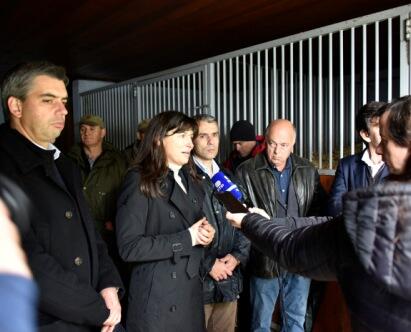 Susana Prada foi visitar trabalhos de recuperação paisagística na Zona Florestal da Ponta do Sol