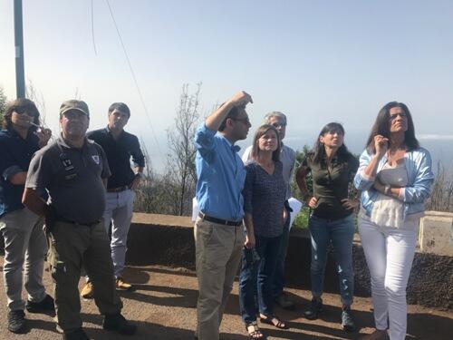 Faixa 'corta-fogo' para prevenção de incêndios florestais