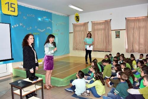 Susana Prada destaca «Boas práticas ambientais» da escola mais antiga no programa Ecoescolas 