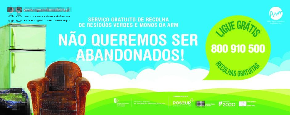 Governo recolhe gratuitamente resíduos verdes e monos