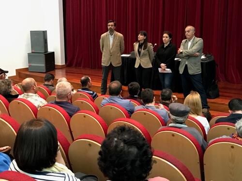 Susana Prada esclarece agricultores da Ponta do Sol sobre água de rega