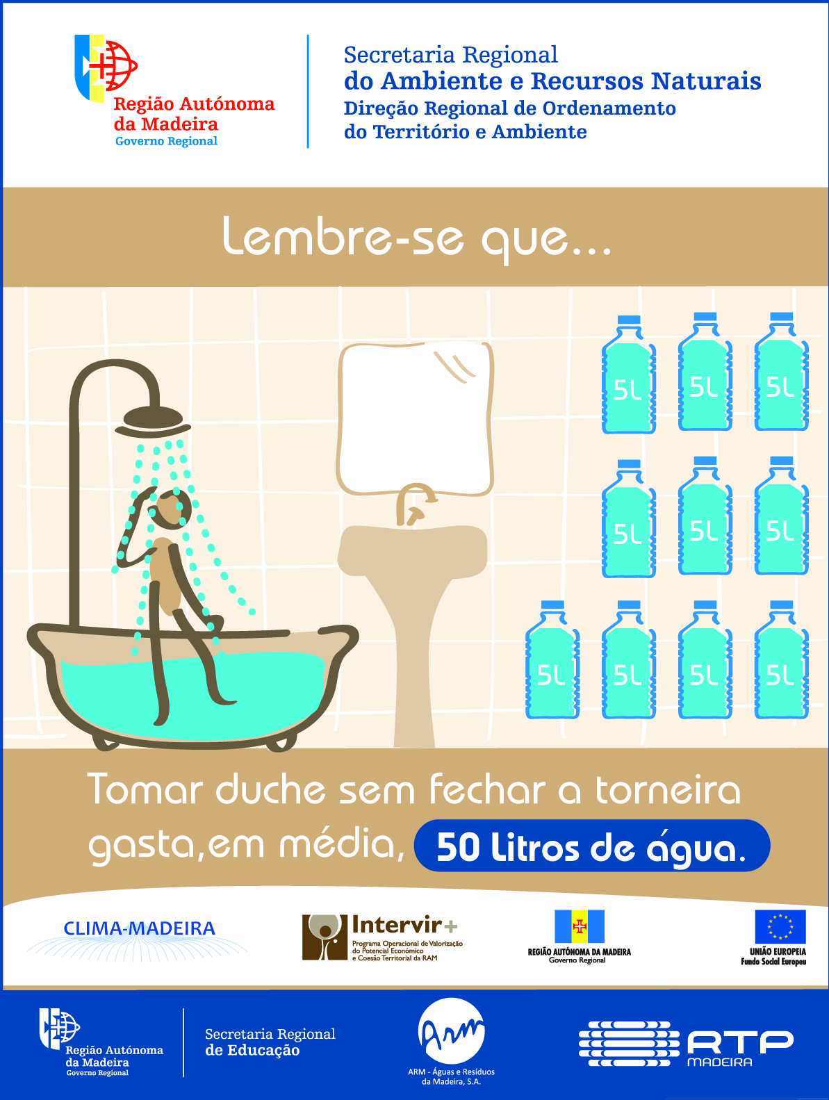 A água que desperdiça não chega a quem precisa