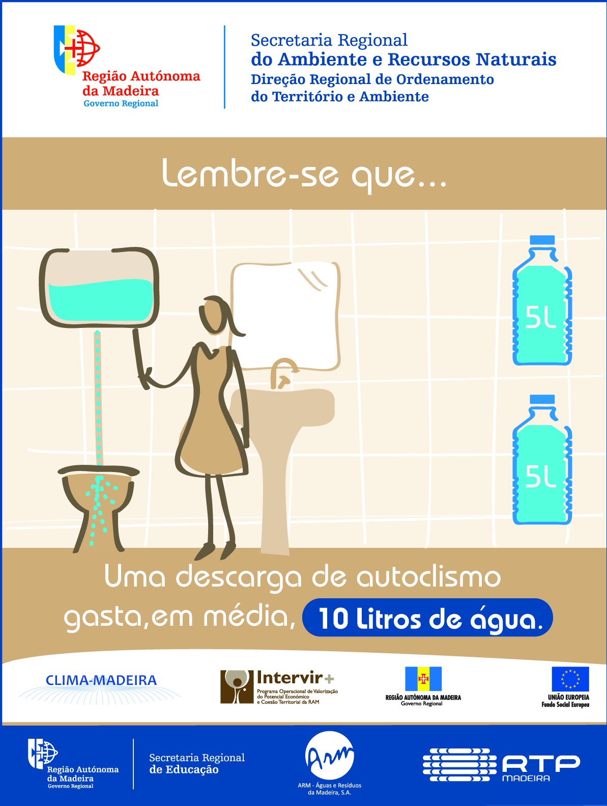 A água que desperdiça não chega a quem precisa