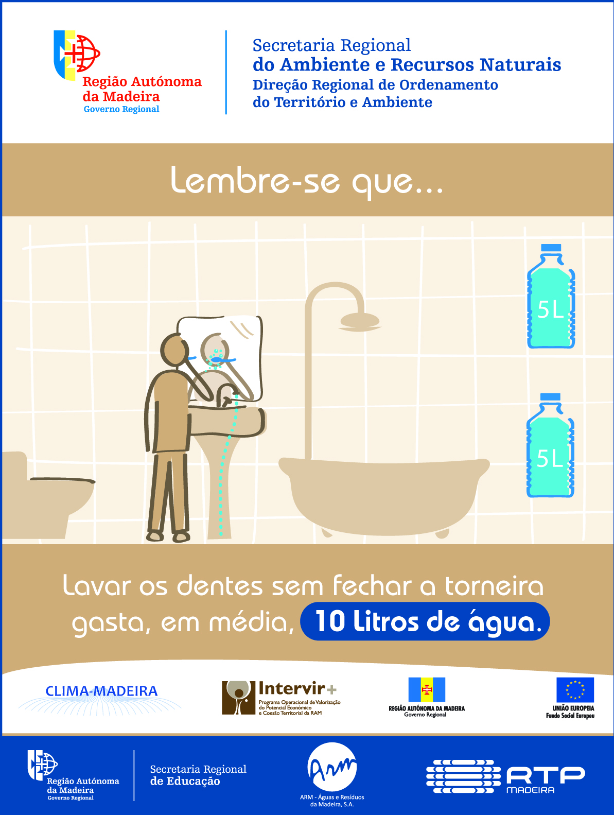 A água que desperdiça não chega a quem precisa