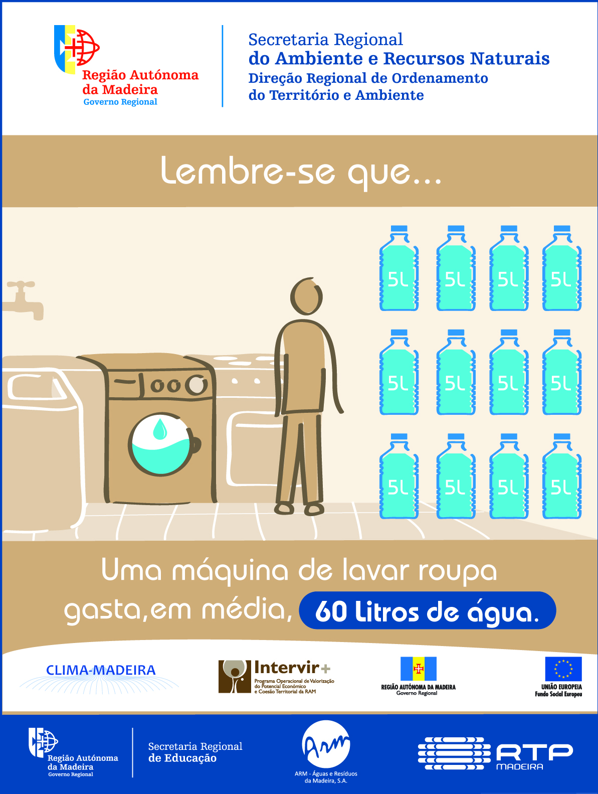 A água que desperdiça não chega a quem precisa