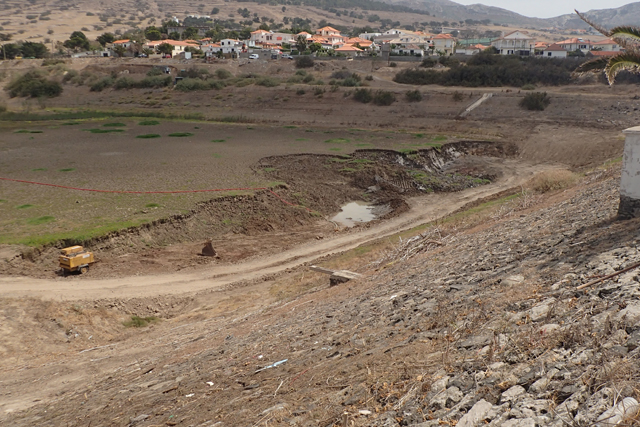 Porto Santo: Barragem do Tanque terá capacidade para reter mais 5 milhões de litros de água