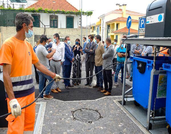 Governo Regional pioneiro na instalação de ilhas ecológicas