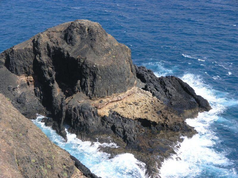 Ilhéu de Cima – Cabeço das Laranjas eleito geossítio do mês de outubro