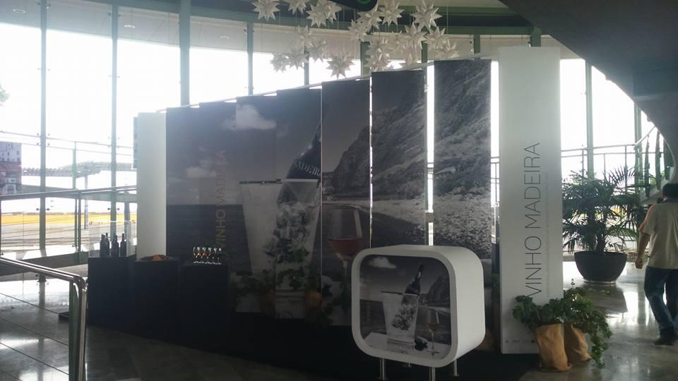 Exposição de Vinhos da Madeira no Teleférico da Madeira