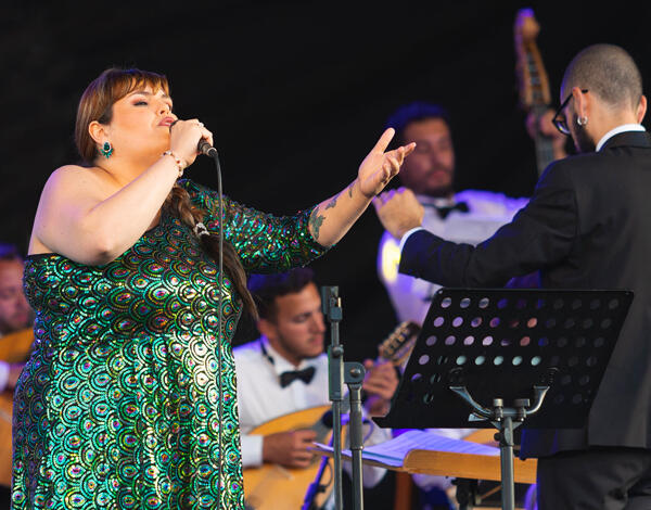 Albuquerque no concerto comemorativo do Dia do Trabalhador