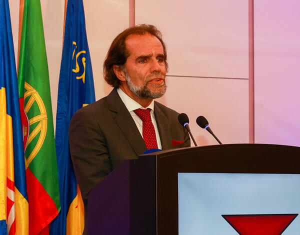 Albuquerque na tomada de posse da Associação de Futebol da Madeira