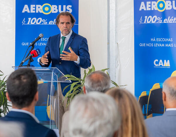 Autocarros 100% elétricos nas linhas aerobus e do Porto Santo