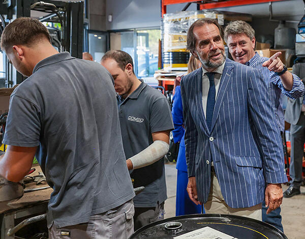 Albuquerque visitou empresas apoiadas pelo IEM