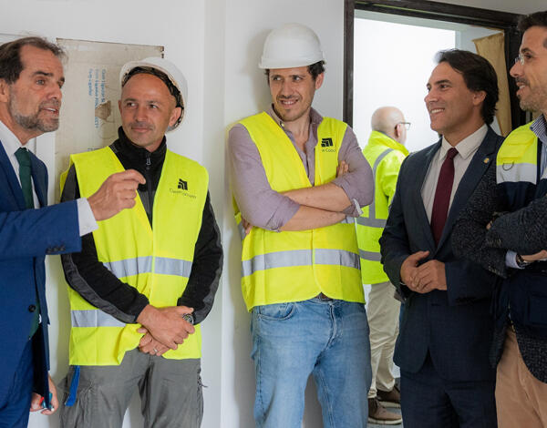 Habitação para arrendamento acessível quase concluída em Água de Pena