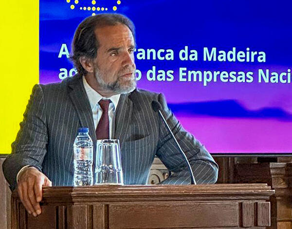 Albuquerque na abertura da conferência “A Zona Franca da Madeira ao serviço das empresas nacionais”