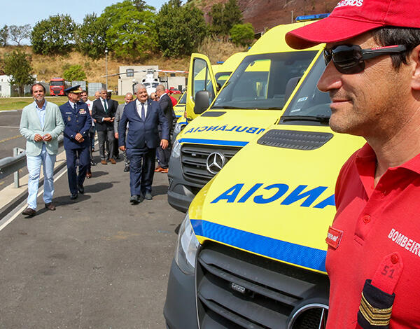 Albuquerque destaca investimento na compra de viaturas de socorro