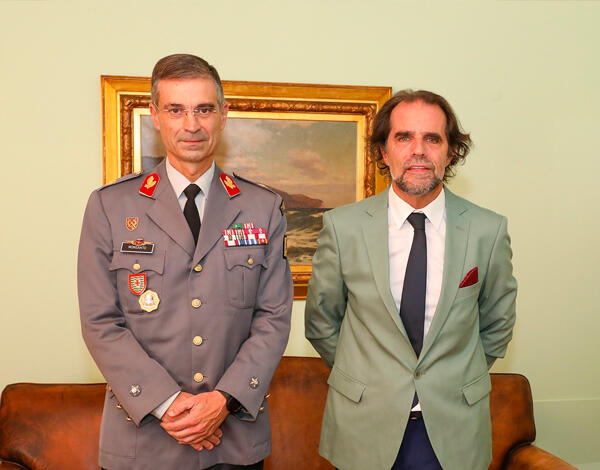 Audiência ao comandante da Zona Militar