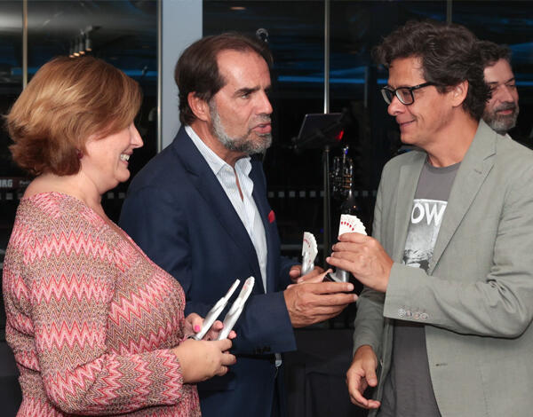 Albuquerque na entrega de Prémios do 26º Open da Madeira de Bridge