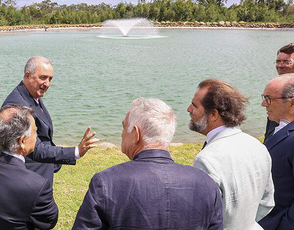 Albuquerque destaca tecnologia madeirense usada no campo de golfe do Santo da Serra
