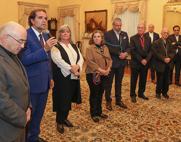 Presidente do Governo recebeu representantes das Cáritas Diocesanas do País