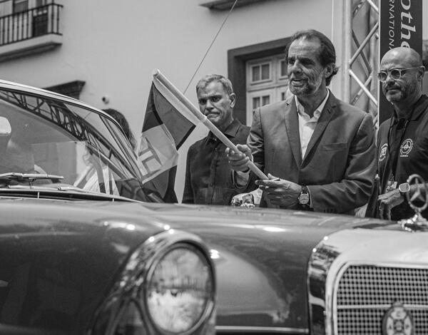 Presidente do Governo na largada da 36ª ‘Volta à Madeira Classic Rally’.