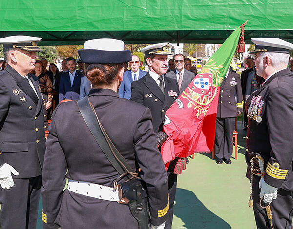 Miguel Albuquerque na tomada de posse do novo comandante da ZMM