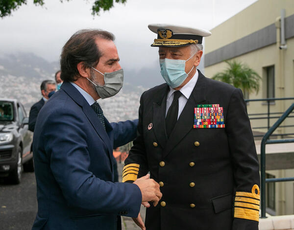 Albuquerque na rendição de cargo do Comandante Operacional