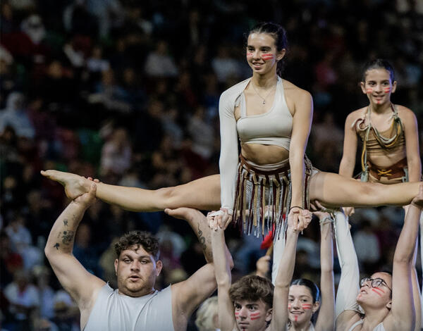 Presidente do Governo na cerimónia de abertura da Festa do Desporto Escolar